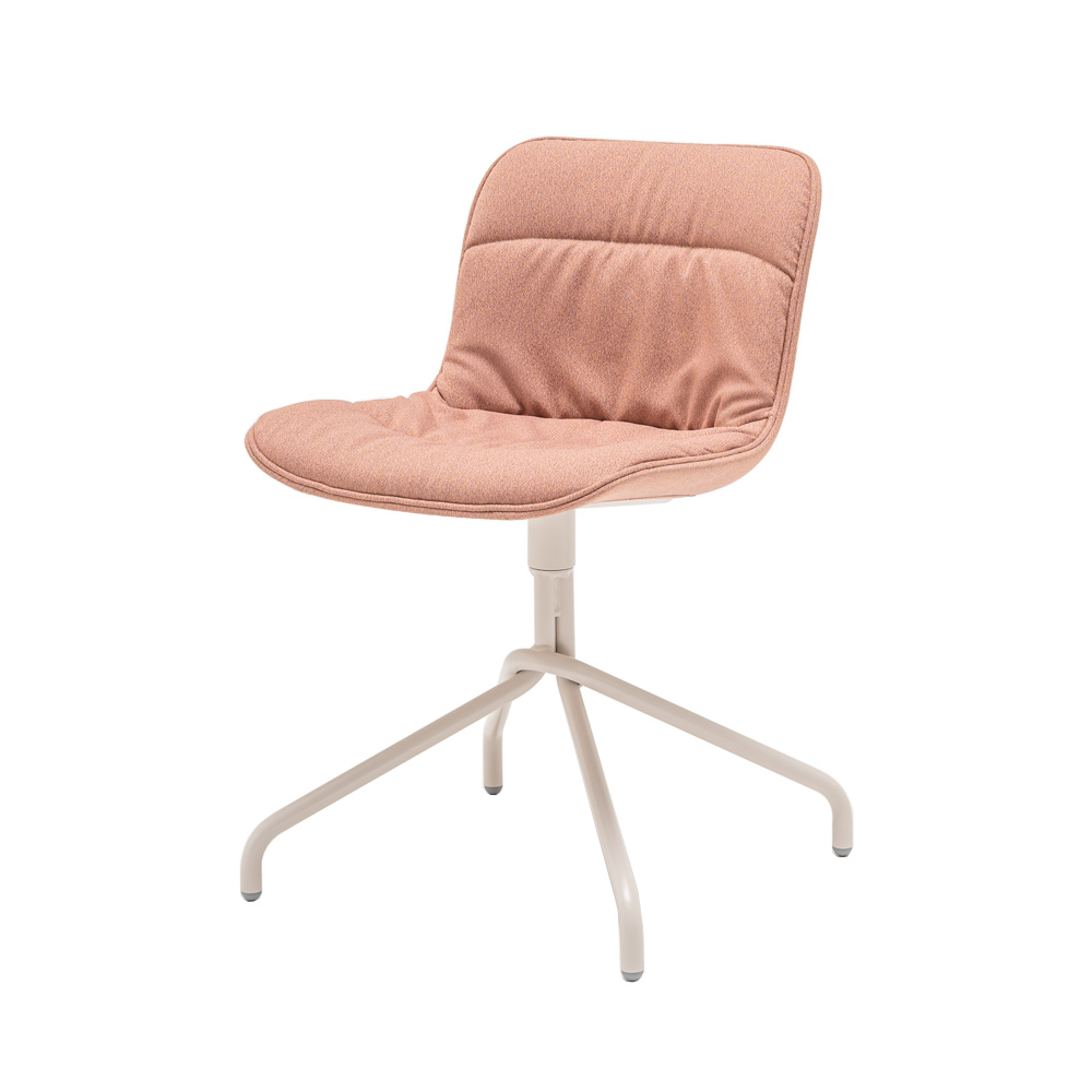 MDD_Baltic2_Soft_Duo_Chair_ravintolatuoli_asiakastuoli_pyörivä_ristikko_01 - Edella MDD Baltic 2 Soft Duo chair tuoli ristikkojalalla