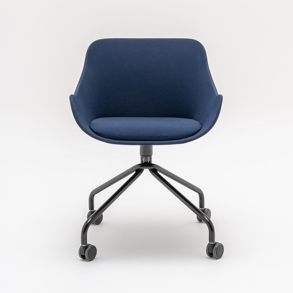 MDD_Baltic_Classic_Chair_ravintolatuoli_asiakastuoli_ristikko_pyörillä_02 - Edella MDD Baltic Classic chair tuoli ristikkojalka pyörillä