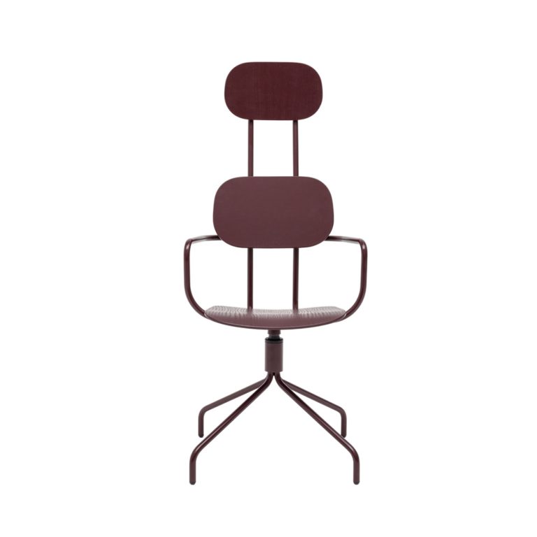 MDD New School Chair niskatuellinen tuoli ristikkojalalla
