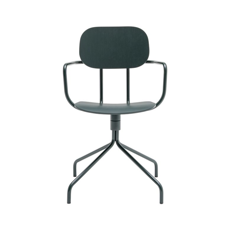 MDD New School Chair käsinojallinen tuoli ristikkojalalla