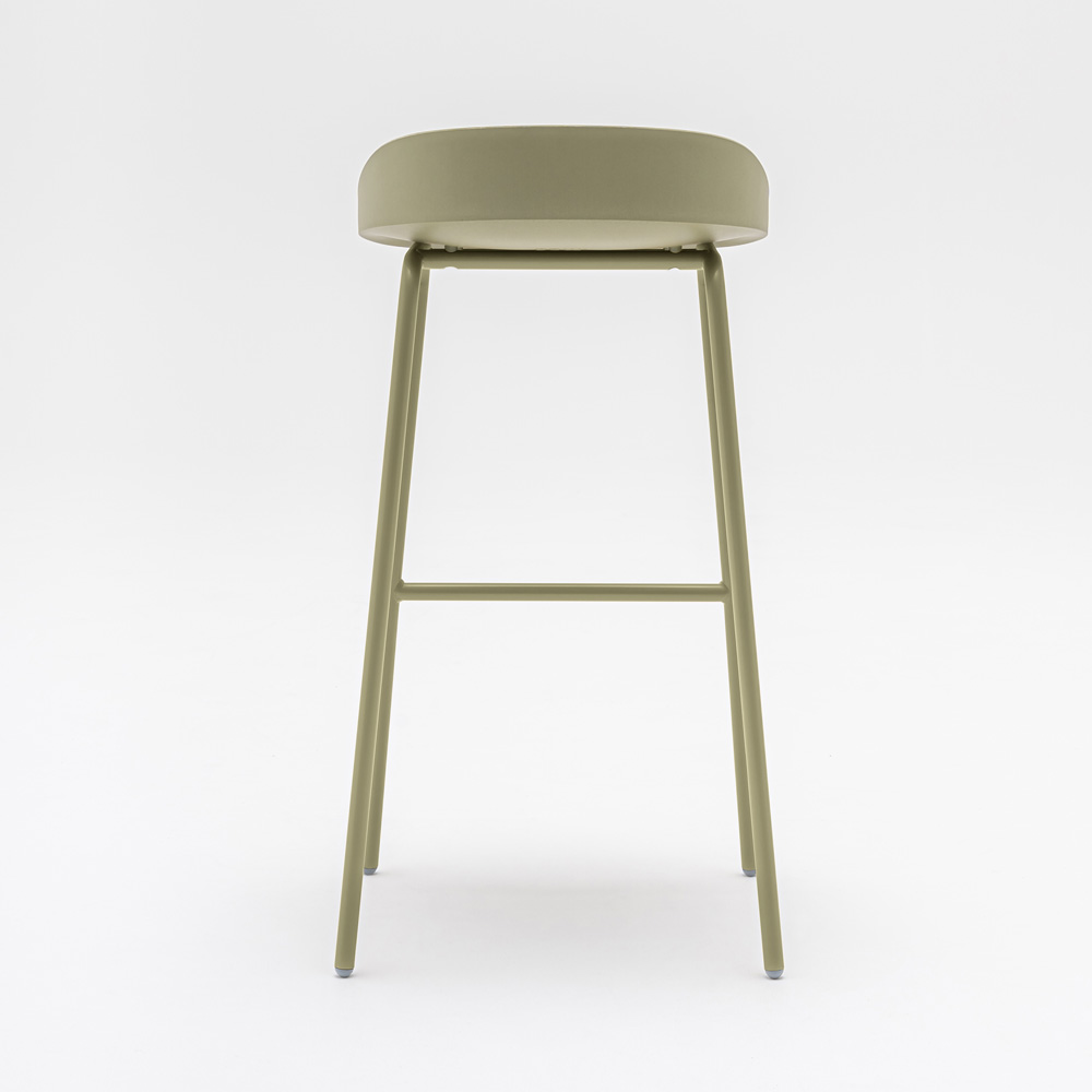 MDD_Team_Stool_High_Plastic_korkea_baarituoli_muovi-istuin_putkijaloilla_05 - Edella MDD Team High Stool baarituoli