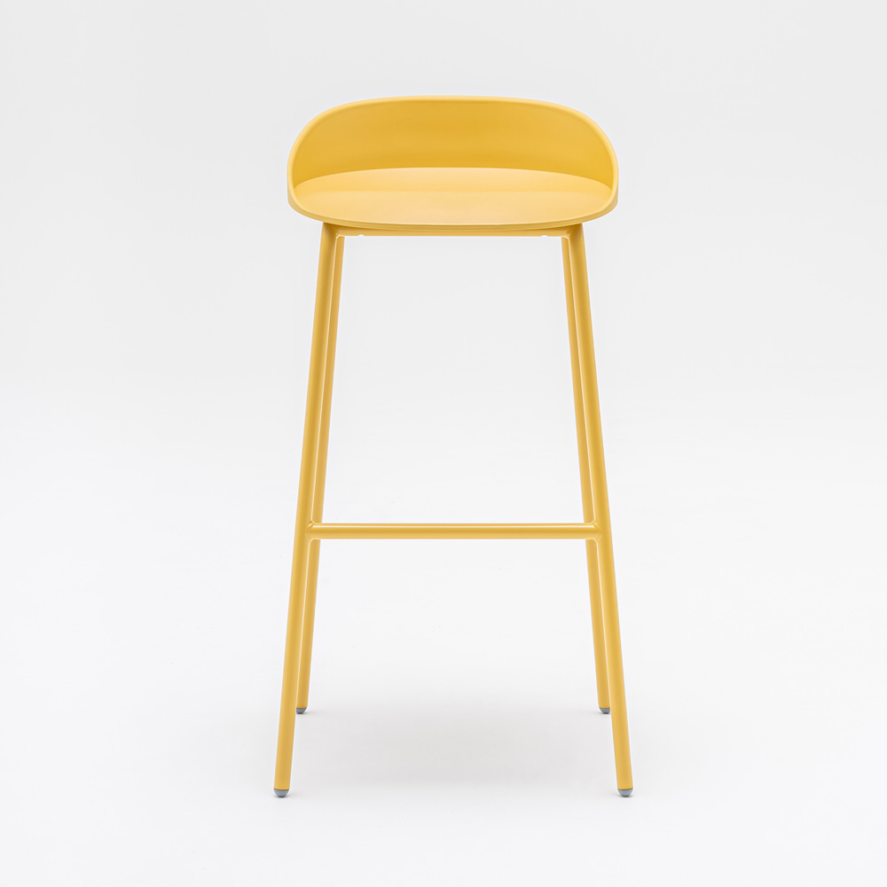 MDD_Team_Stool_High_Plastic_korkea_baarituoli_muovi-istuin_putkijaloilla_09 - Edella MDD Team High Stool baarituoli