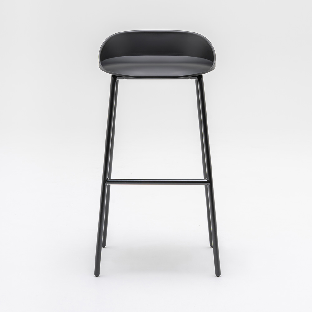 MDD_Team_Stool_High_Plastic_korkea_baarituoli_muovi-istuin_putkijaloilla_12 - Edella MDD Team High Stool baarituoli