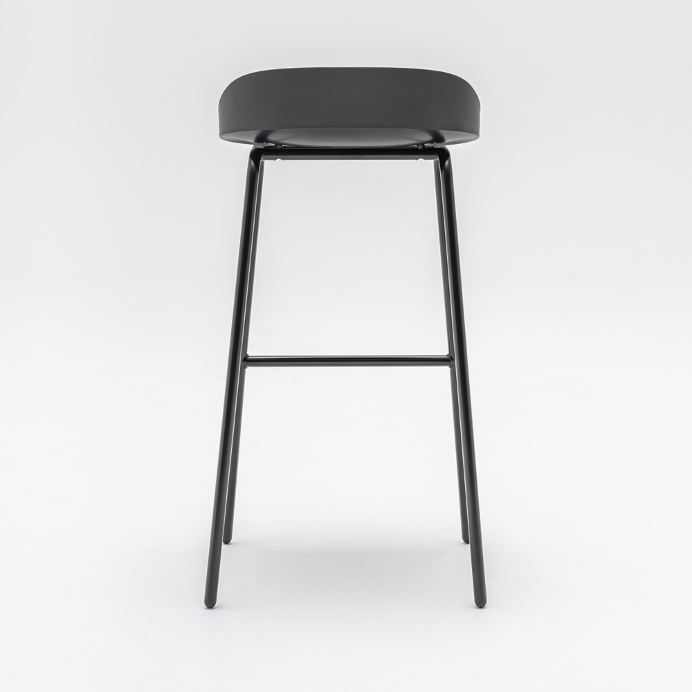 MDD_Team_Stool_High_Plastic_korkea_baarituoli_muovi-istuin_putkijaloilla_14 - Edella MDD Team High Stool baarituoli