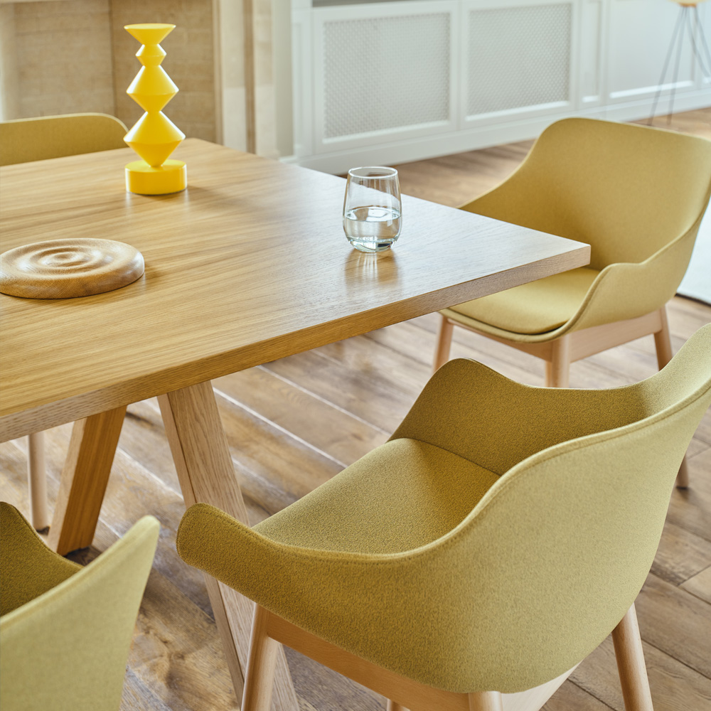 MDD_Viga_neuvottelupöytä_kokouspöytä_tammi_kannella_jaloilla_13 - Edella MDD Viga Dining Table ruokapöytä