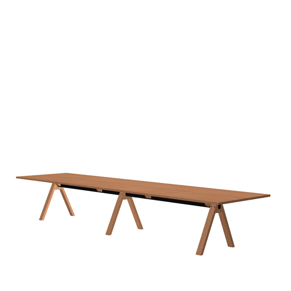 MDD_Viga_neuvottelupöytä_kokouspöytä_tammi_kannella_jaloilla_29 - Edella MDD Viga Dining Table ruokapöytä