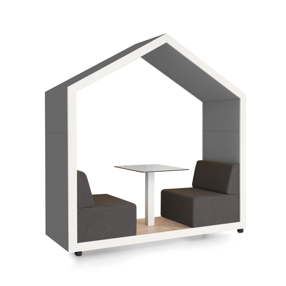 Bejot_Treehouse_TH2_2-hengen_vetäytymistila_hiljainen_tila_sohvilla_01 - Edella Bejot Treehouse TH2 2-hengen akustoiva sohvaryhmä