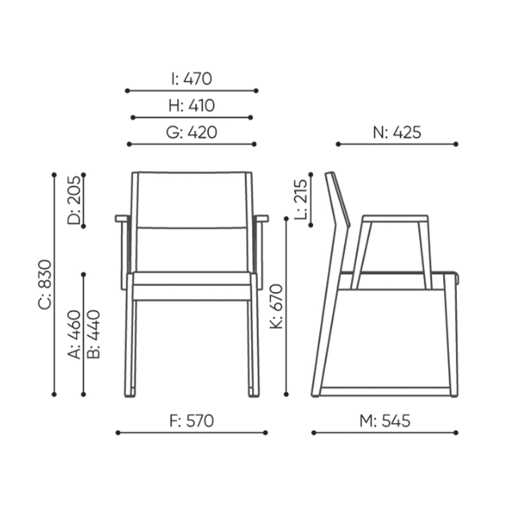 Bejot Woodbe WB8702N tuoli