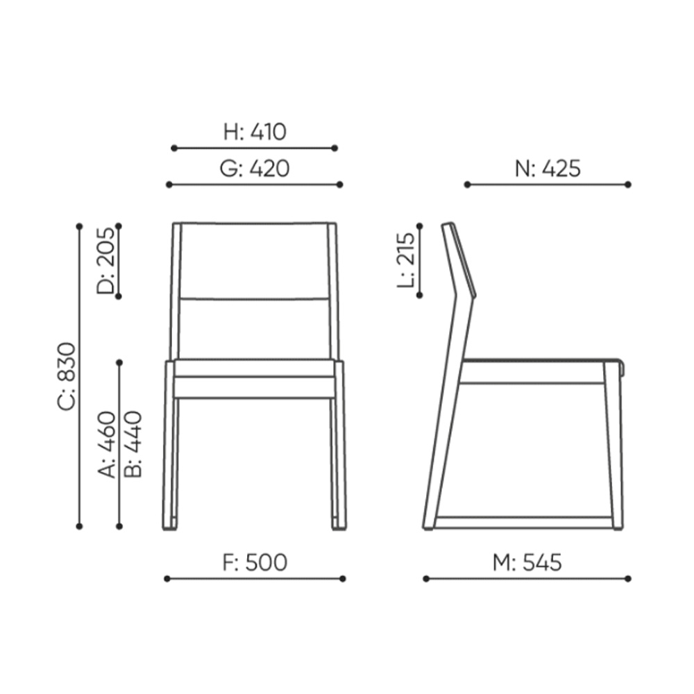 Bejot Woodbe WB8712N tuoli