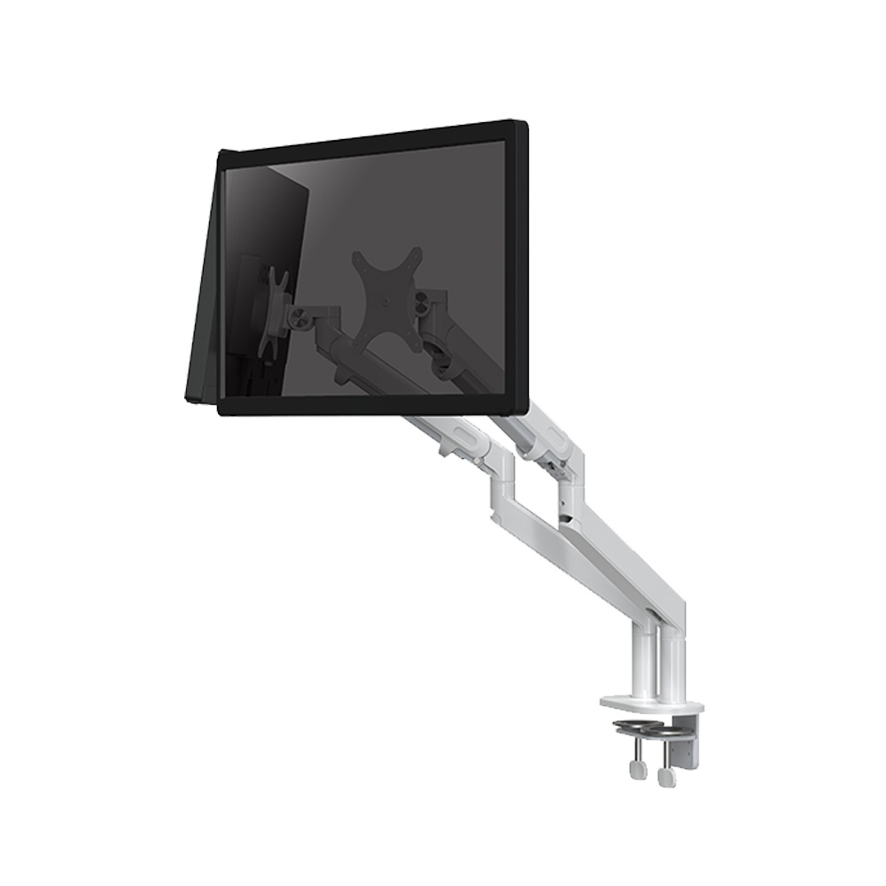 Displa_monitor_arm_tietokoneen_näytönvarsi_monitorivarsi_näyttöteline_kahdelle_näytölle_05 - Edella SELECTed Displa Dual Monitor Arm näytönvarsi