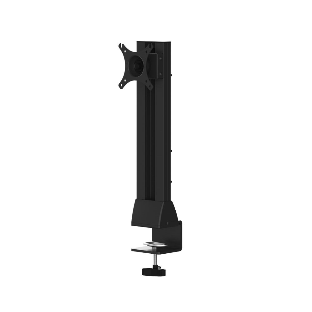 EdSet_Rail1_Monitor_Arm_Bracket_näytönvarsi_näytönkannatin_yhdelle_näytölle_musta_02 - Edella SELECTed Rail Single Monitor Arm näytönvarsi