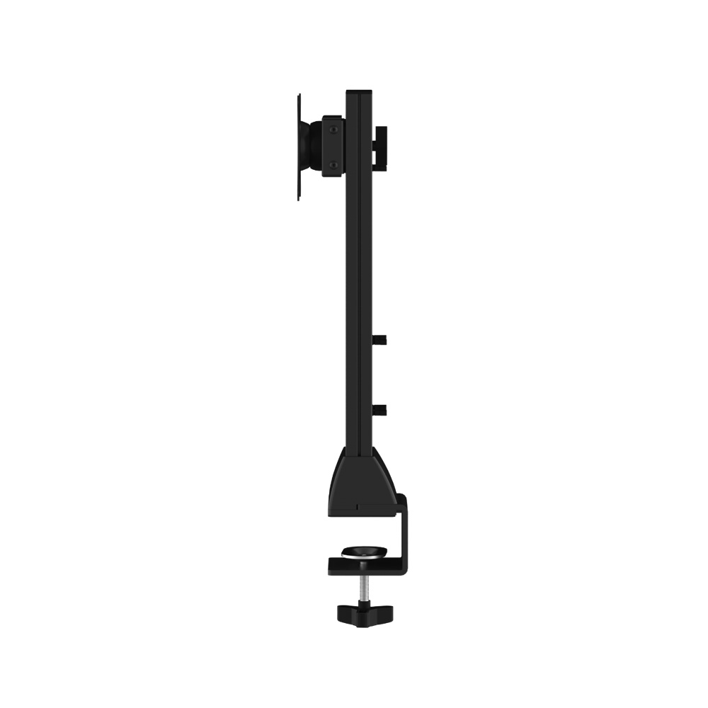 EdSet_Rail1_Monitor_Arm_Bracket_näytönvarsi_näytönkannatin_yhdelle_näytölle_musta_05 - Edella SELECTed Rail Single Monitor Arm näytönvarsi