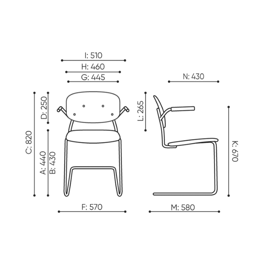 Bejot Hens HS2301N tuoli