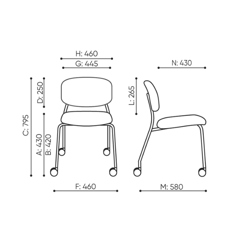 Bejot Hens HS2614N tuoli