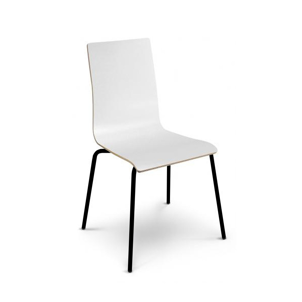 Q-Furnisher_Cafe_VII_ravintolatuoli_asiakastuoli_musta-valkoinen_01 - Edella Q-Furnisher Cafe VII tuoli