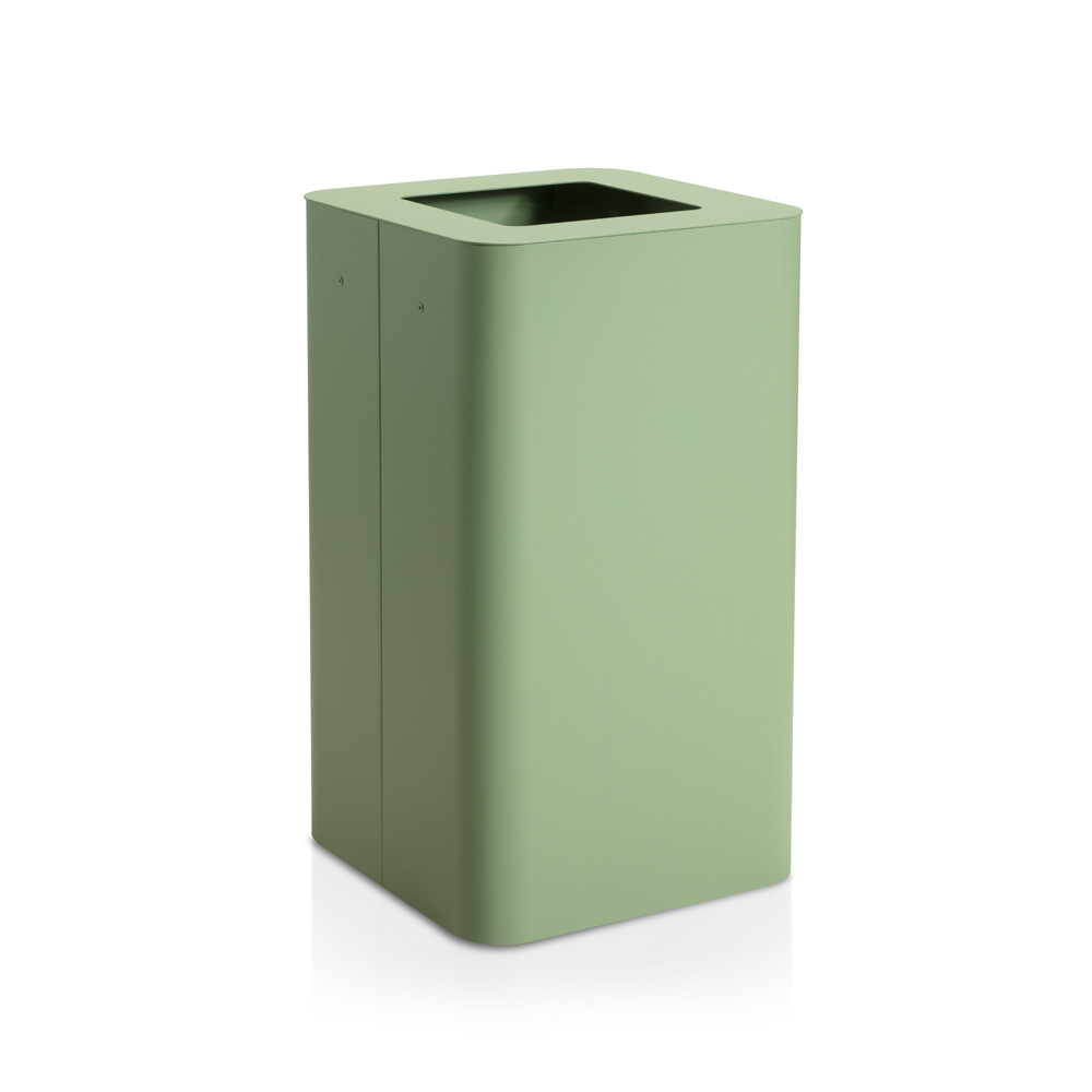 Mizetto_Arkad_100L_Pale_Green_kierrätysastia_roska-astia_roskakori_03 - Edella Mizetto Arkad kierrätysastia