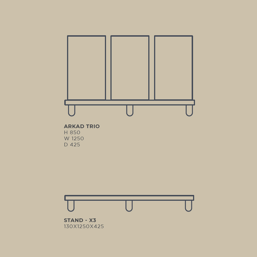 Mizetto_Arkad_Trio_100L_kierrätysastia_roska-astia_roskakori_08 - Edella Mizetto Arkad Trio kierrätysastia