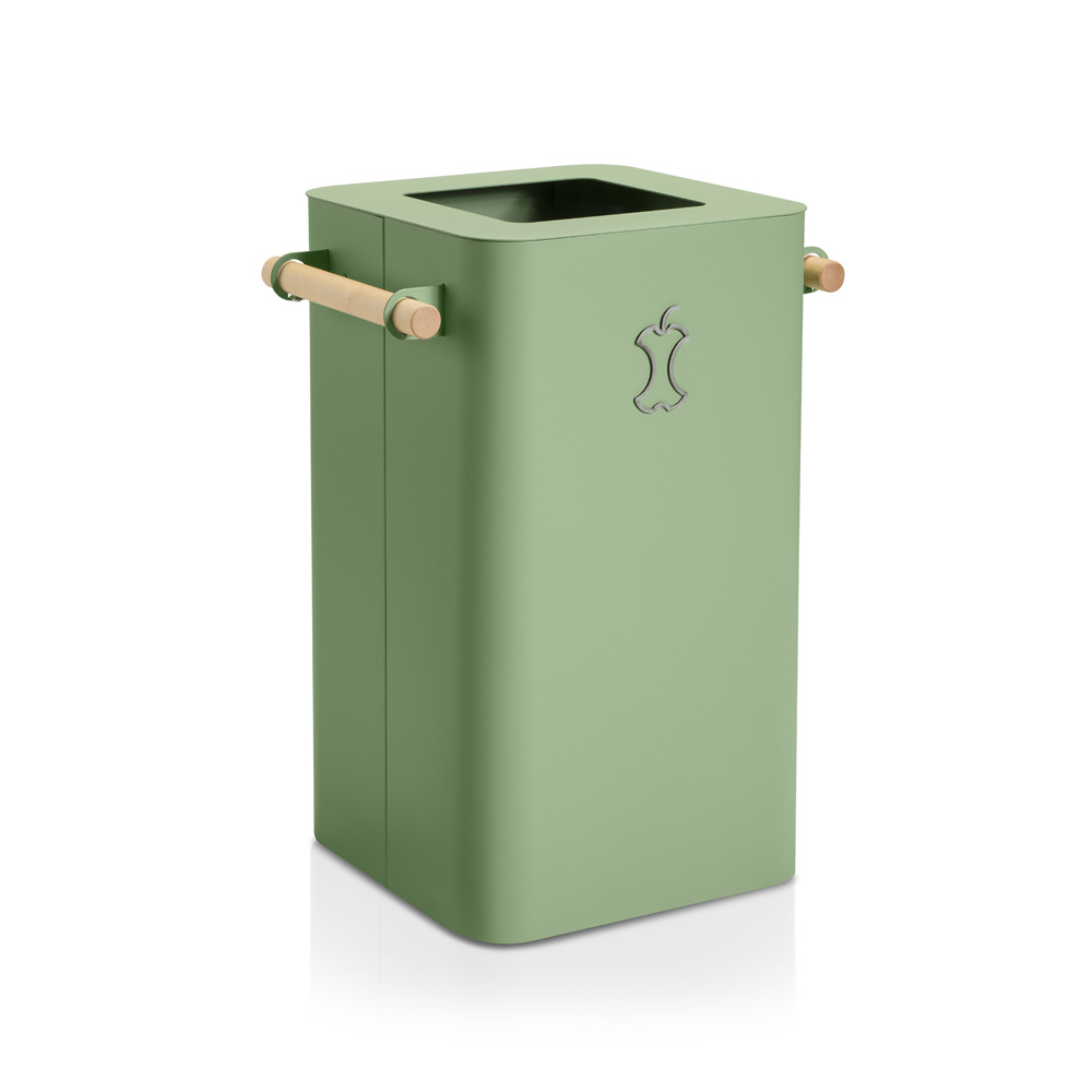 Mizetto_Arkiv_100L_Pale_Green_kierrätysastia_roska-astia_roskakori_02 - Edella Mizetto Arkiv kierrätysastia