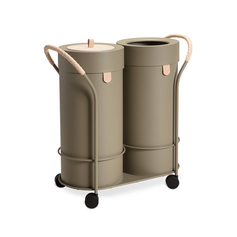 Mizetto Bin There L Bin Trolley kierrätysvaunu