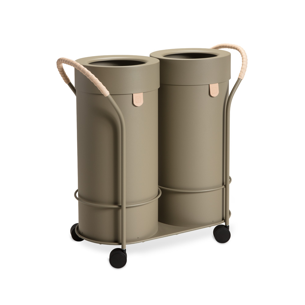 Mizetto Bin There L Bin Trolley kierrätysvaunu