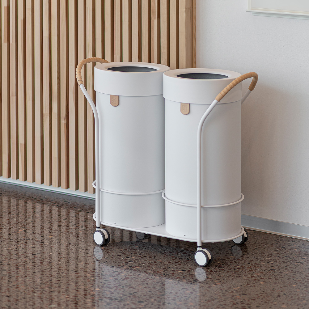 Mizetto_Bin_There_L+L_kierrätysastia_roska-astia_roskakori_vaunu_17 - Edella Mizetto Bin There L Bin Trolley kierrätysvaunu