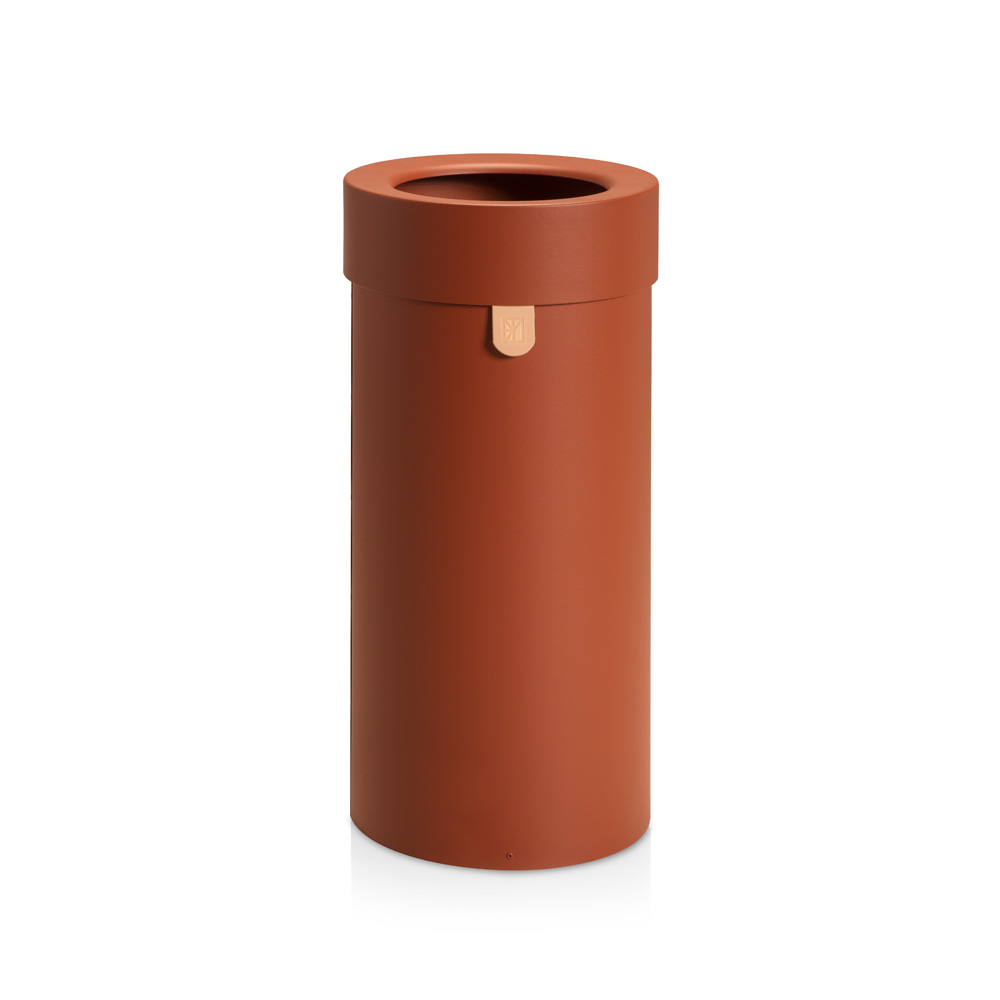 Mizetto_Bin_There_L_Copper_Red_kierrätysastia_roska-astia_roskakori_01 - Edella Mizetto Bin There L Bin kierrätysastia