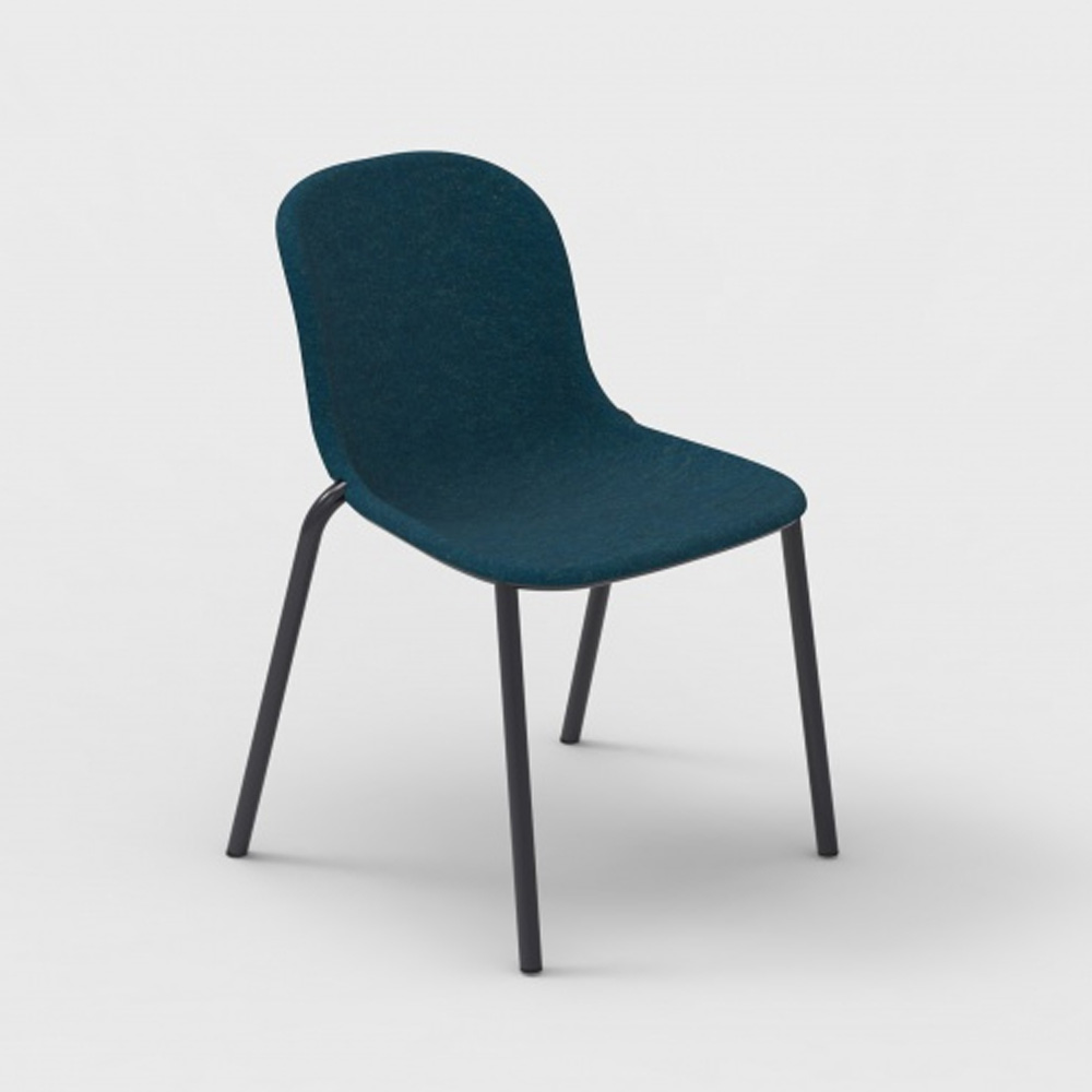 DeVorm_LJ_2_PET_Felt_Stack_Chair_Marine_ravintolatuoli_pinottava_01 - Edella De Vorm LJ 2 PET Felt Stack Chair tuoli