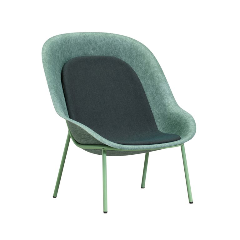 De Vorm Nook PET Felt Lounge Chair nojatuoli