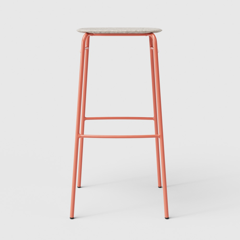 DeVorm_Twist_PET_Felt_Bar_Stool_korkea_baarituoli_04 - Edella De Vorm Twist PET Felt Bar Stool korkea baarijakkara