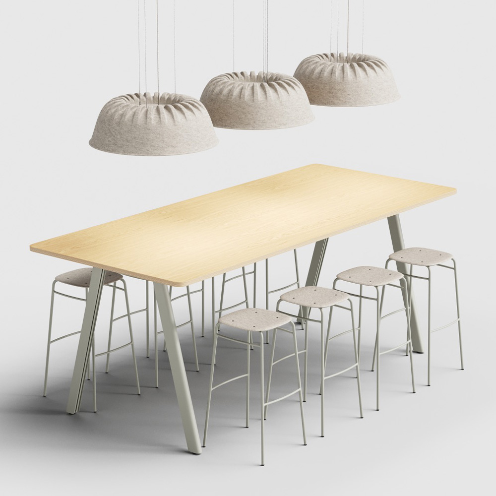 DeVorm_Twist_PET_Felt_Bar_Stool_korkea_baarituoli_09 - Edella De Vorm Twist PET Felt Bar Stool korkea baarijakkara