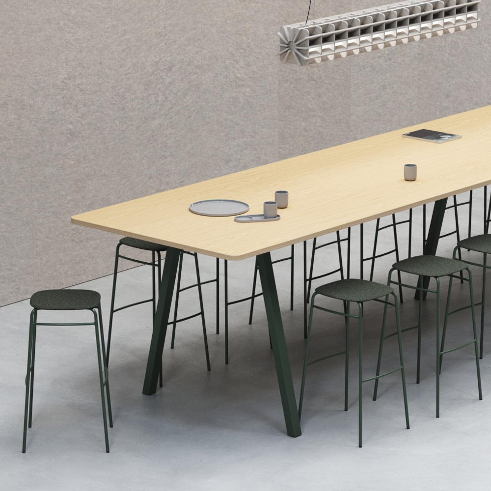 DeVorm_Twist_PET_Felt_Bar_Stool_korkea_baarituoli_10 - Edella De Vorm Twist PET Felt Bar Stool korkea baarijakkara