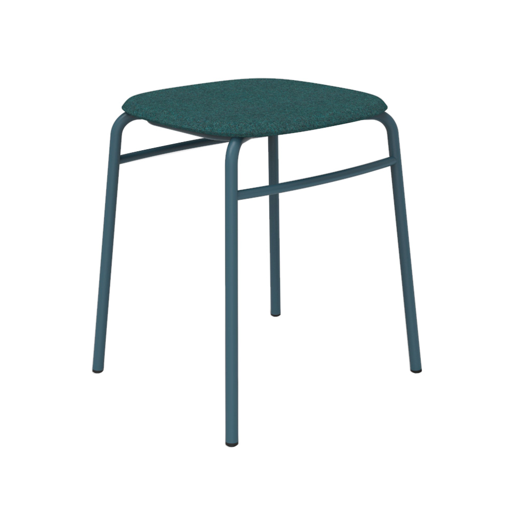 De Vorm Twist PET Felt Stack Stool istuinverhoiltu jakkara