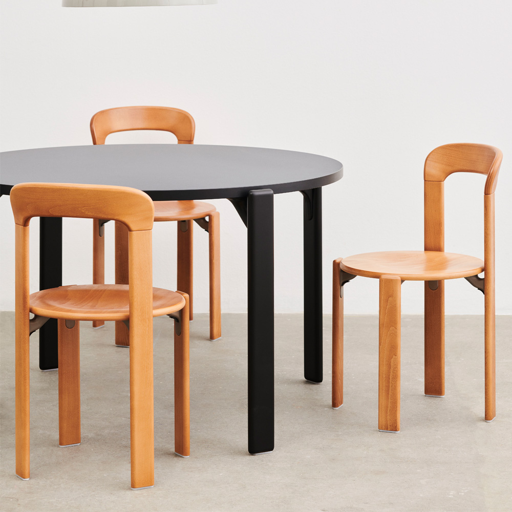 Hay_Rey_Table_128_pyöreä_ravintolapöytä_ruokapöytä_pyökki_08 - Edella Hay Rey Table Chair