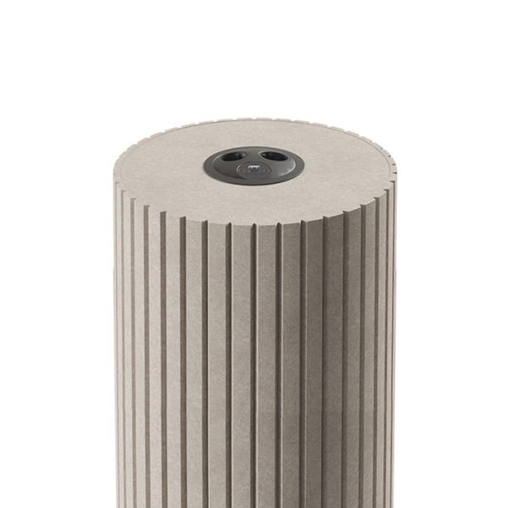 Narbutas_Parthos_Acoustic column_power_akustoiva_pylväs_pilari_virtapistokkeet_02 - Edella Narbutas Parthos Acoustic Column akustinen pylväs pistorasioilla