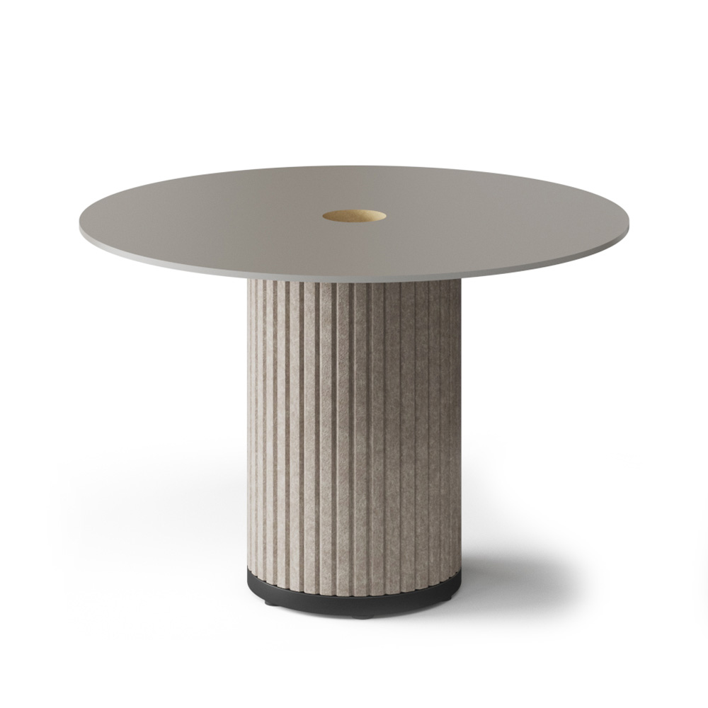 Narbutas Parthos Meeting Table Ø110 neuvottelupöytä pistorasioilla (5 hlö)
