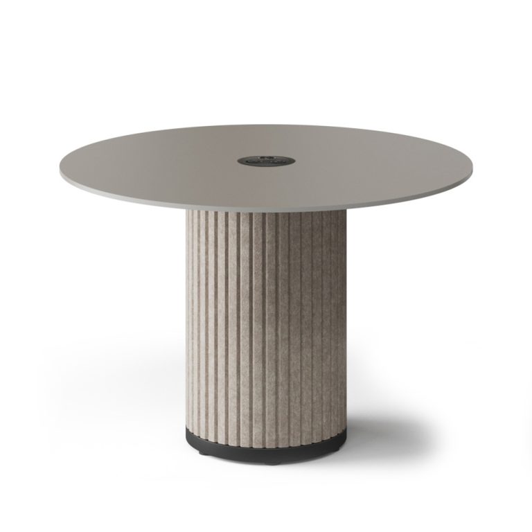 Narbutas Parthos Meeting Table Ø110 neuvottelupöytä pistorasioilla (5 hlö)