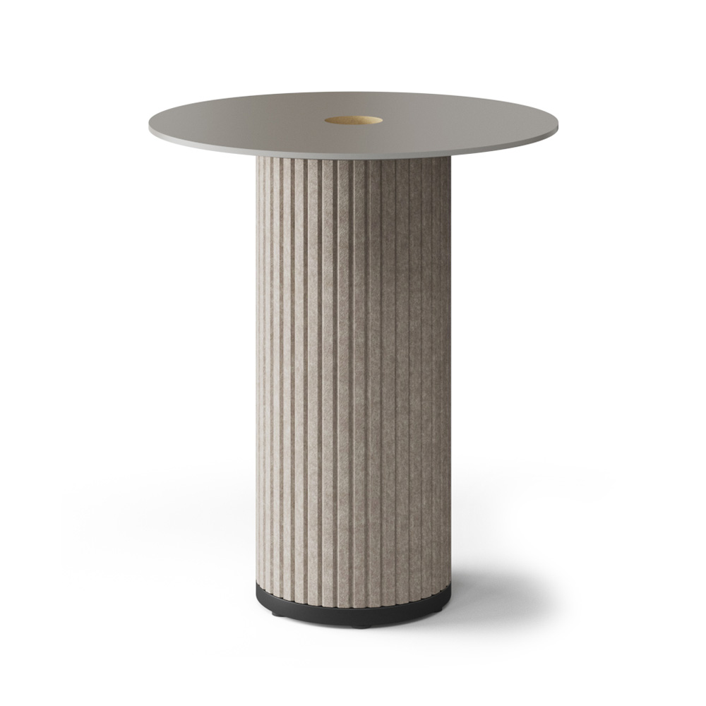 Narbutas Parthos High Table Ø90 korkea pöytä pistorasioilla