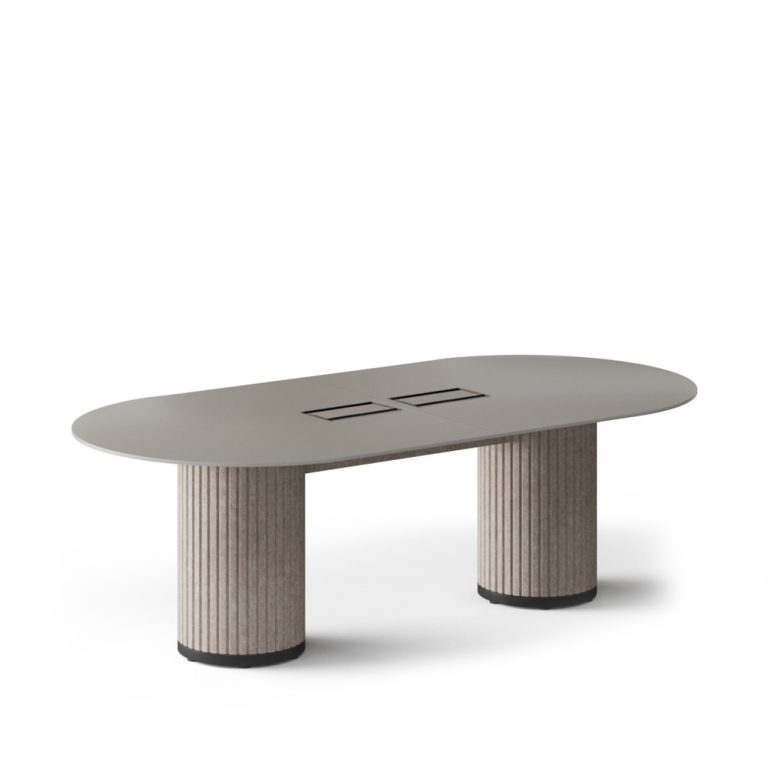 Narbutas Parthos Meeting Table 240 neuvottelupöytä (8 hlö) läpivientiluukuilla