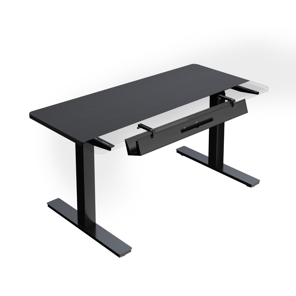 Edset_Tiltable_cable_tray_taittuva_johtokouru_kaapelikaukalo_johtokori_musta_07 - Edella SELECTed Tiltable Metal Cable Tray taittuva kaapelikouru
