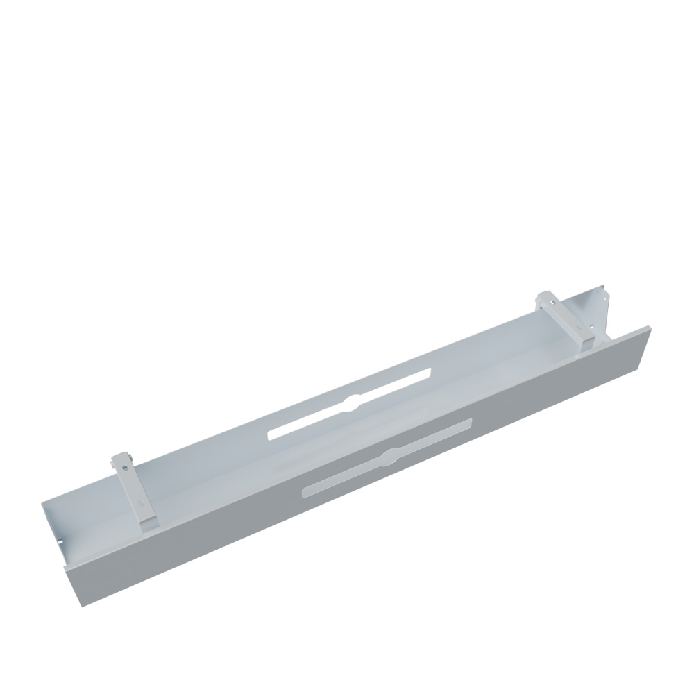 Edset_Tiltable_cable_tray_taittuva_johtokouru_kaapelikaukalo_johtokori_valkoinen_01 - Edella SELECTed Tiltable Metal Cable Tray taittuva kaapelikouru