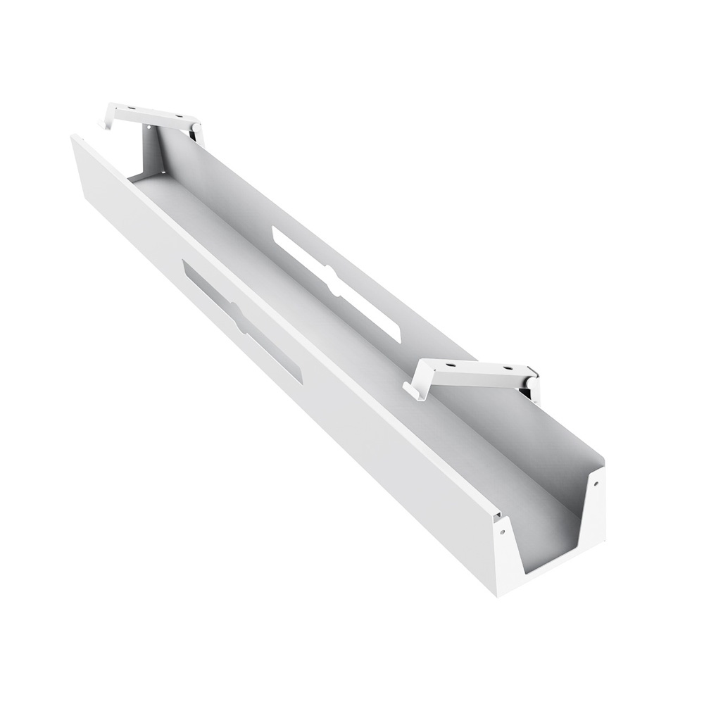 Edset_Tiltable_cable_tray_taittuva_johtokouru_kaapelikaukalo_johtokori_valkoinen_02 - Edella SELECTed Tiltable Metal Cable Tray taittuva kaapelikouru