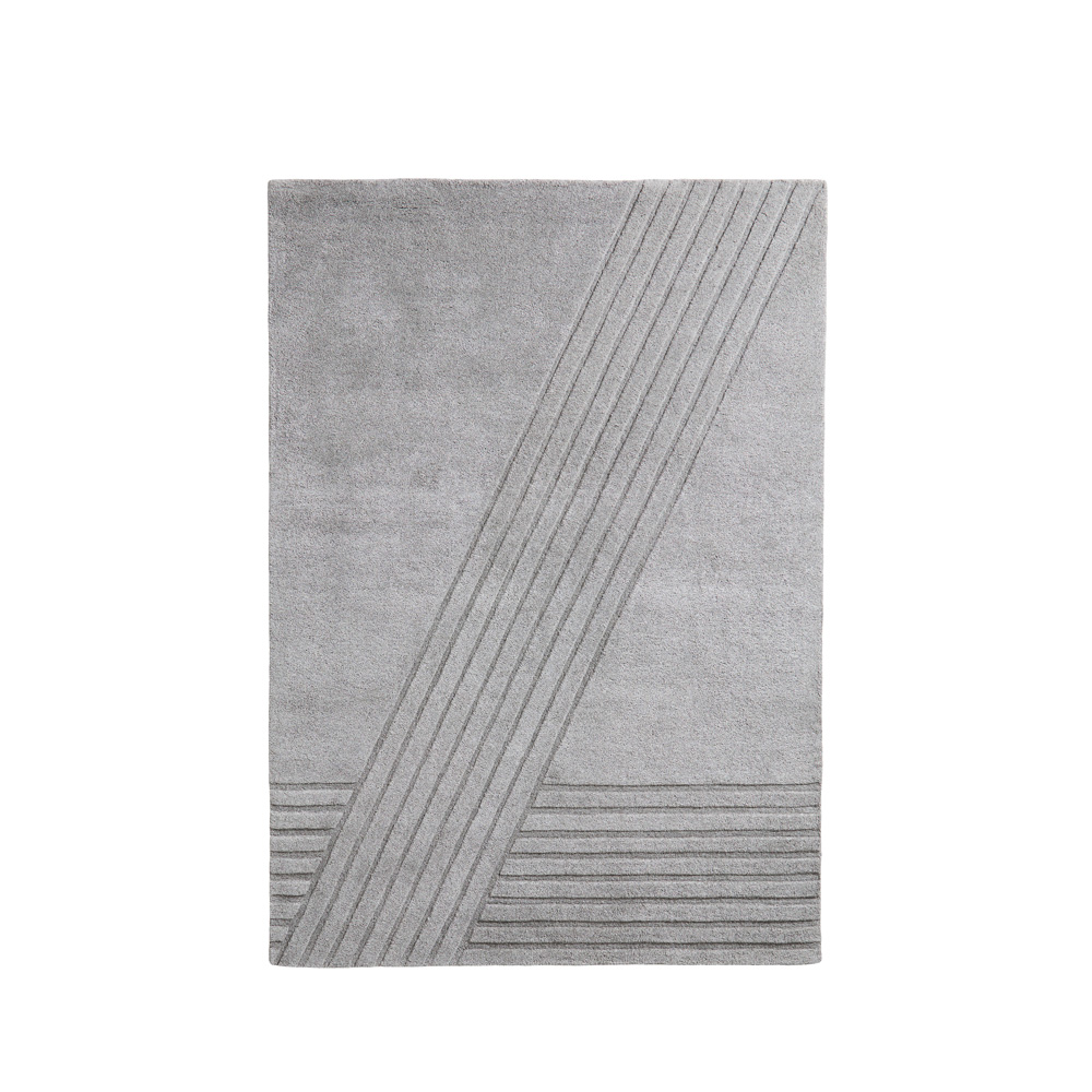 Woud_Kyoto_Rug_170X240_Grey_harmaa_Villa_matto_01 - Edella Woud Kyoto Rug 240x170 matto