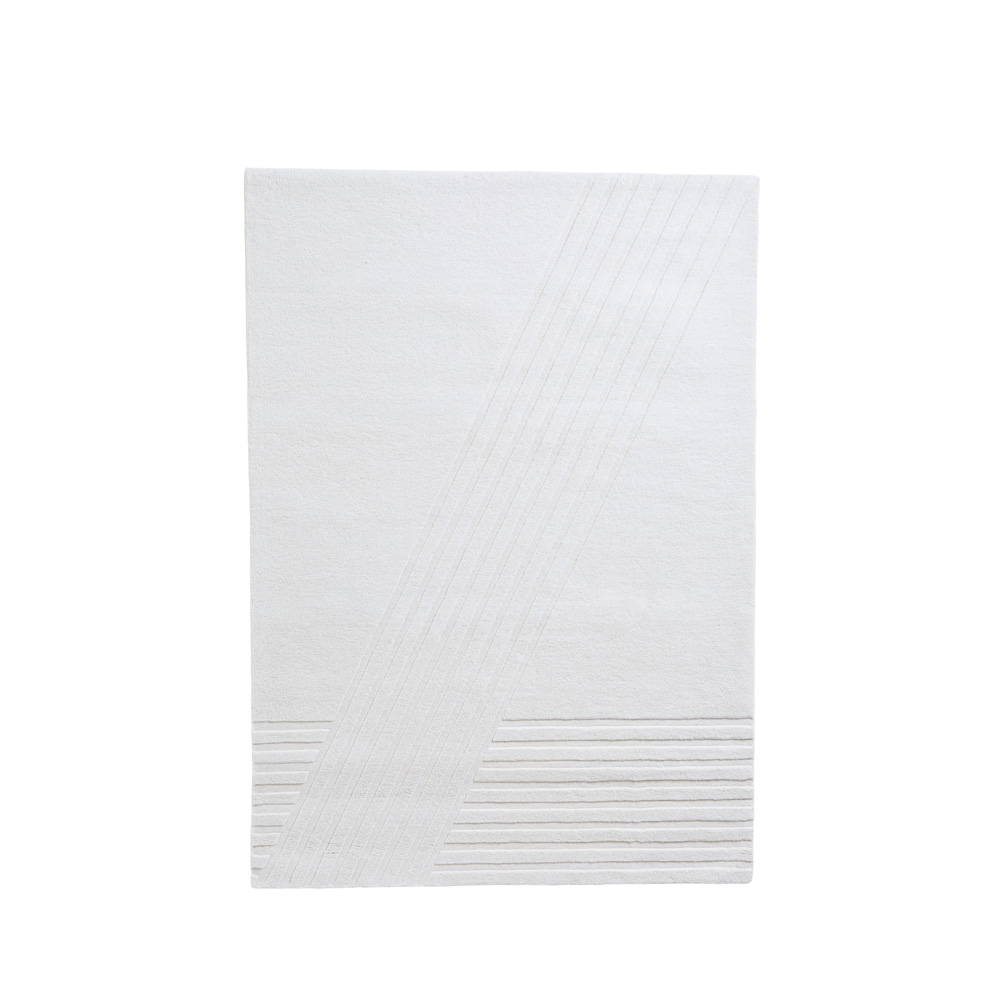 Woud_Kyoto_Rug_170X240_Off_White_valkoinen_Villa_matto_01 - Edella Woud Kyoto Rug 240x170 matto