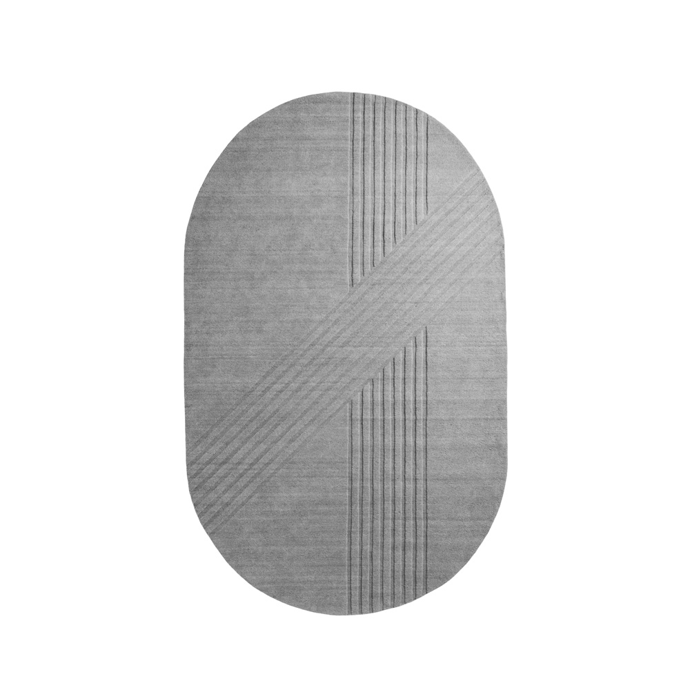 Woud_Kyoto_Rug_210X340_Grey_harmaa_Villa_matto_01 - Edella Woud Kyoto Rug 210x340 matto