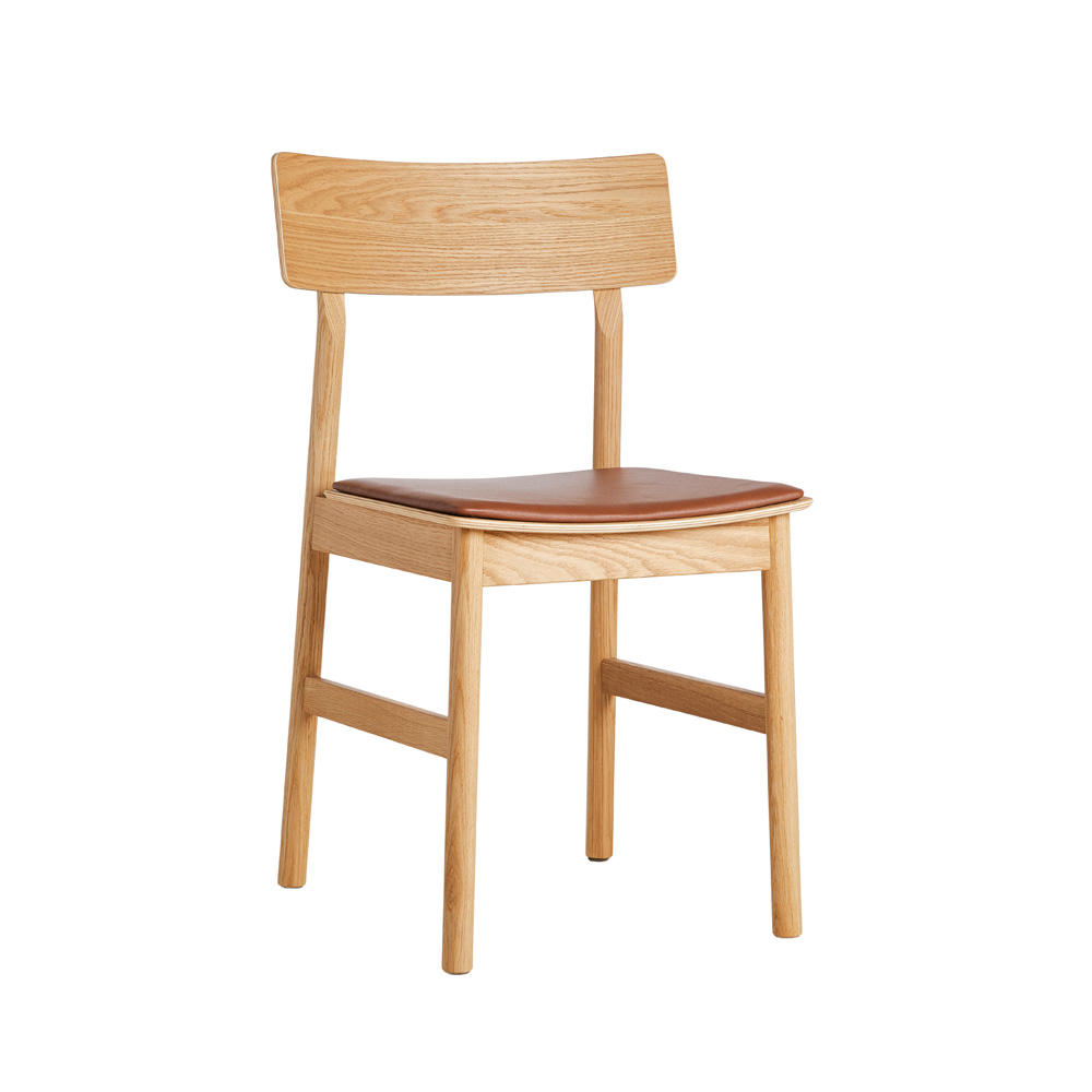Woud_Pause_ravintolatuoli_puutuoli_öljytty_tammi_istuinpehmuste_01 - Edella Woud Pause Dining chair 2.0 W tuoli istuinpehmusteella