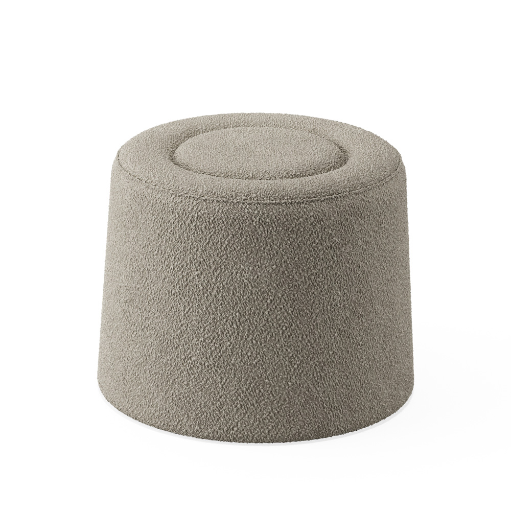 Woud Praline Pouf Ø52 pyöreä istuinrahi