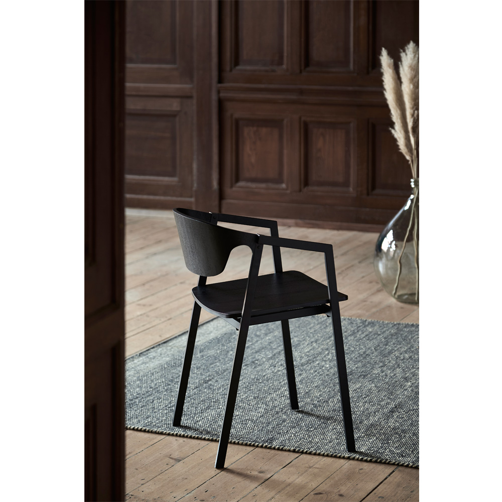 Woud_Rombo_Rug_140X90_Grey_harmaa_Villa_juutti_matto_02 - Edella Woud Rombo Rug 90x140 matto