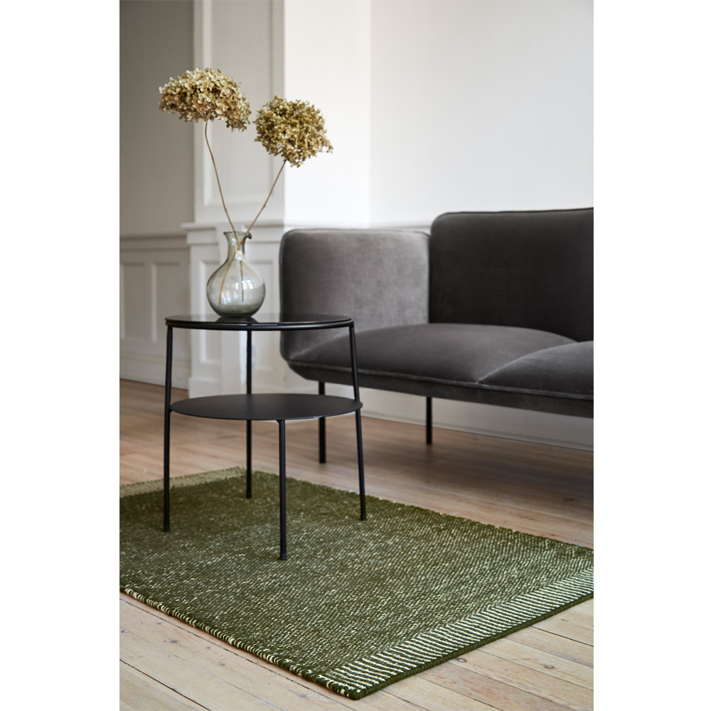 Woud_Rombo_Rug_140X90_Moss_green_Villa_juutti_matto_02 - Edella Woud Rombo Rug 90x140 matto