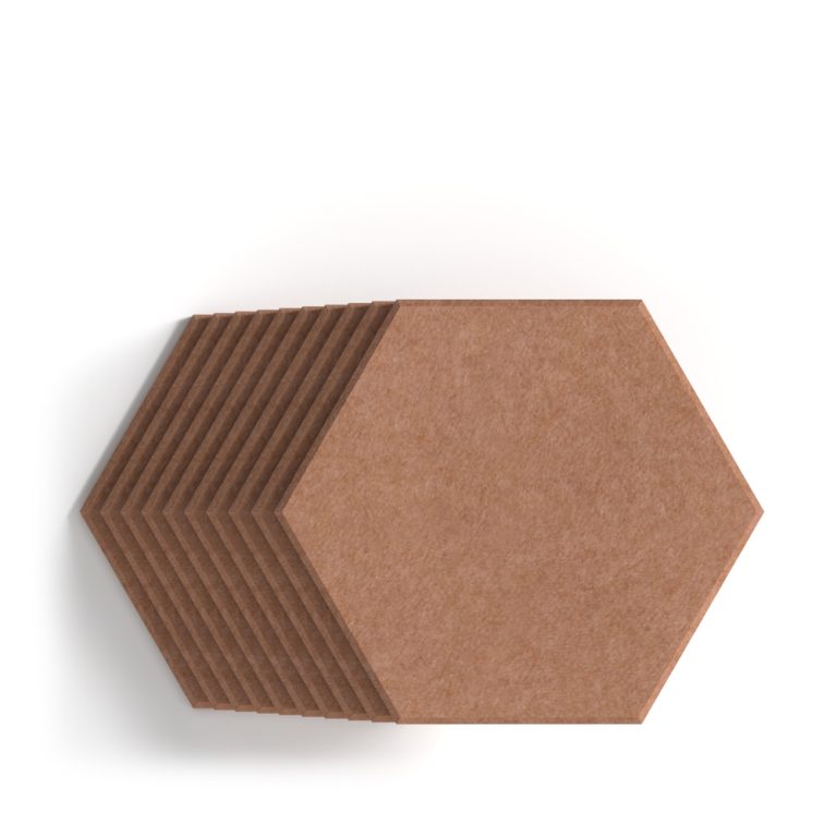 Narbutas Acoustic Artwork Tiles Hexagon akustoiva seinäpaneeli (10 kpl)