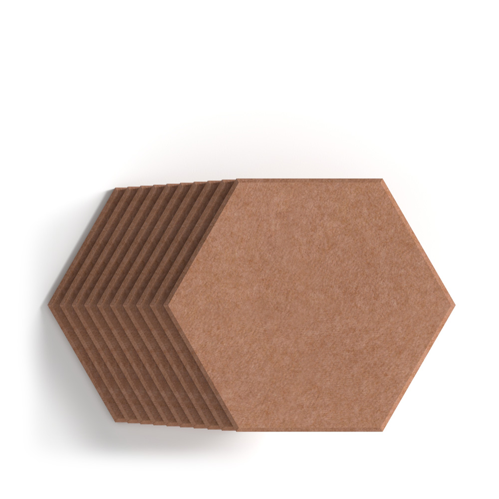 Narbutas Acoustic Artwork Tiles Hexagon akustoiva seinäpaneeli (10 kpl)